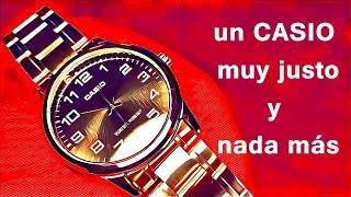 CASIO MTP Standard ni malo ni bueno, pero pasa (Reseña en español)