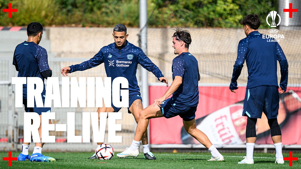Final training session ahead of OFI Crete 🆚 Bayer 04 Leverkusen | Europa League, MD 3