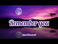 Ayumi Hamasaki - Remember you (Romaji/English)