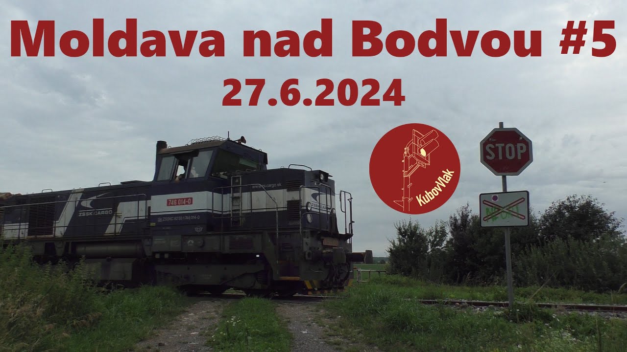 Železničné priecestie Moldava nad Bodvou #5 [27.6.2024]