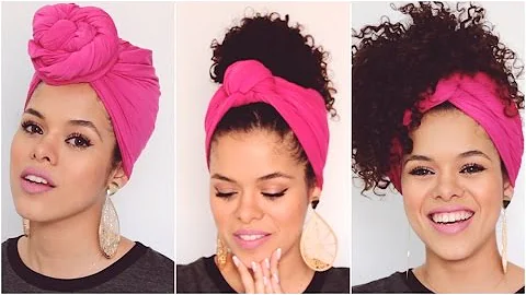 Como colocar um turbante fechado?
