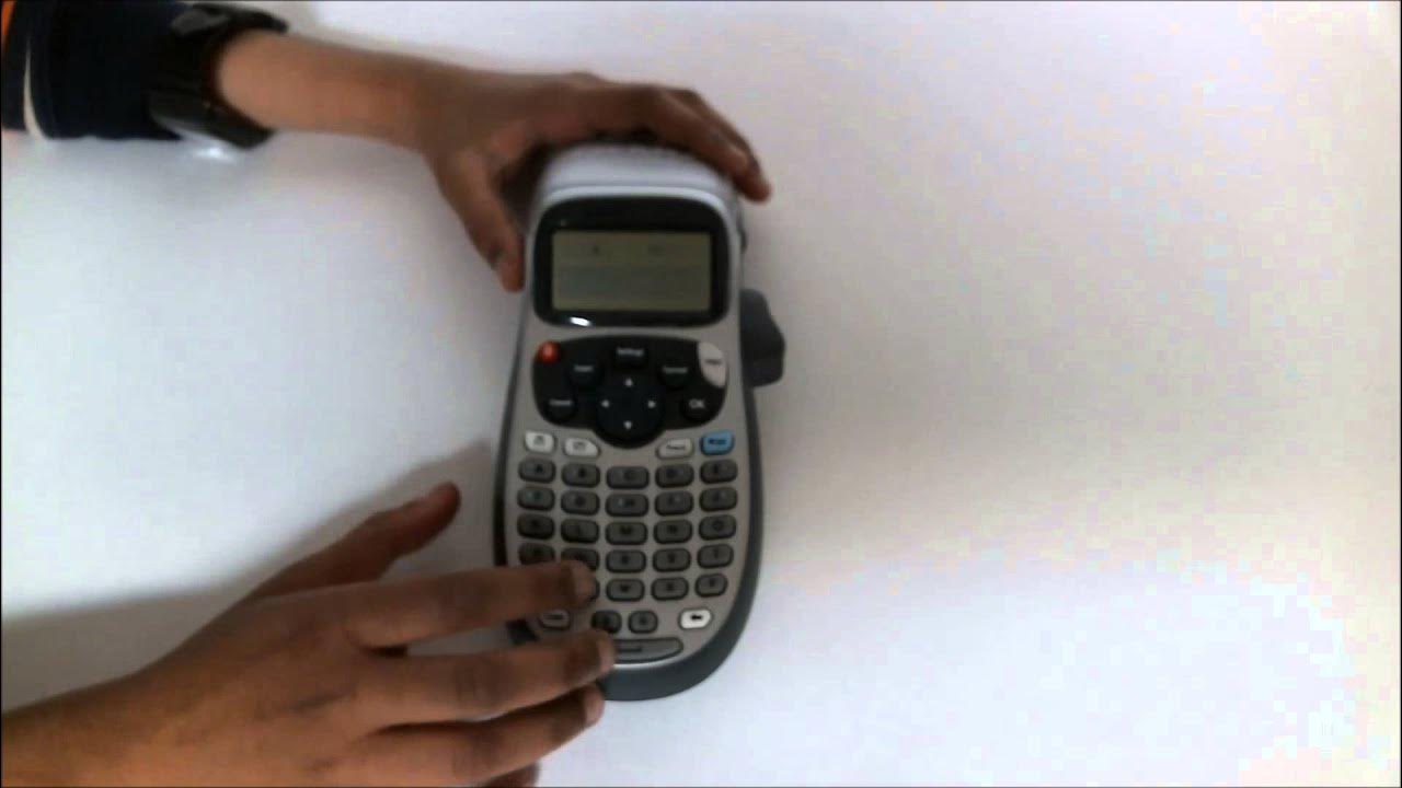 How to Print Labels on the DYMO LetraTag Video by Krishna Das YouTube