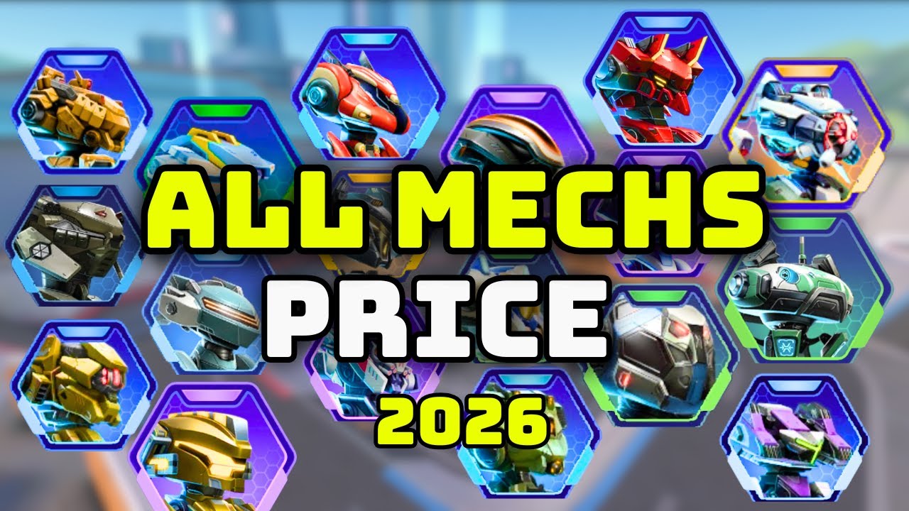 all-updated-mechs-price-2026-mech-arena-youtube