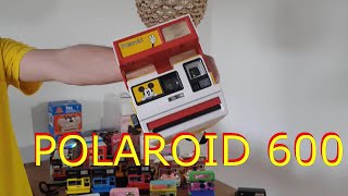 Polaroid 600 overview with private collection