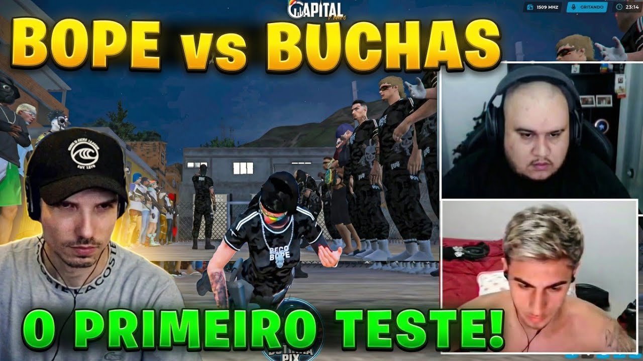 PODEROSO BAGUAL FEZ O PRIMEIRO TESTE COM OS BUCHA DO BOPE😱 QUEM VENCEU ...