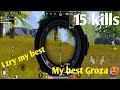 Duo vs Duo 🥵| I try my best with Groza 🥵|  Ethan Gaming