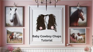 Baby Cowboy Chaps Fun DIY Project Tutorial