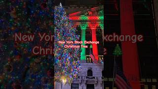 New York Stock Exchange Christmas Tree