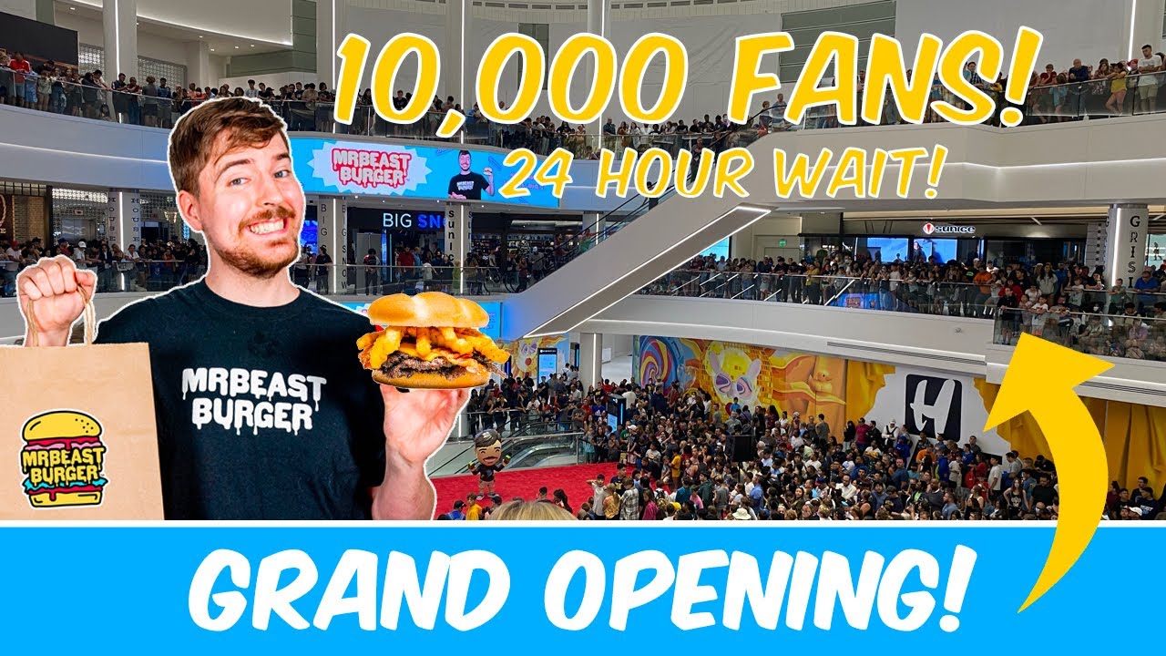 MrBeast Burger Opening Was a Hit. Is This What Malls Need?