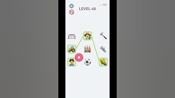 Emoji puzzle game Level 48