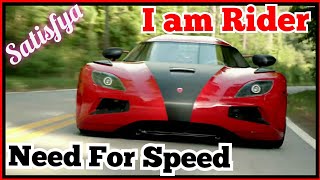 I am Rider || Need For Speed car racing scene || Satisfya x Need For Speed || I'm Rider-Imran Khan