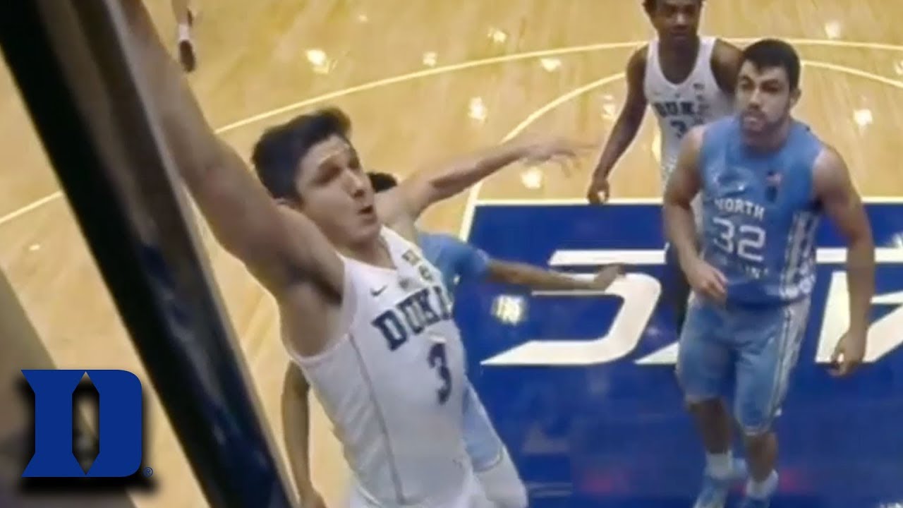 Duke's Grayson Allen's final game at Cameron is one he will always remember