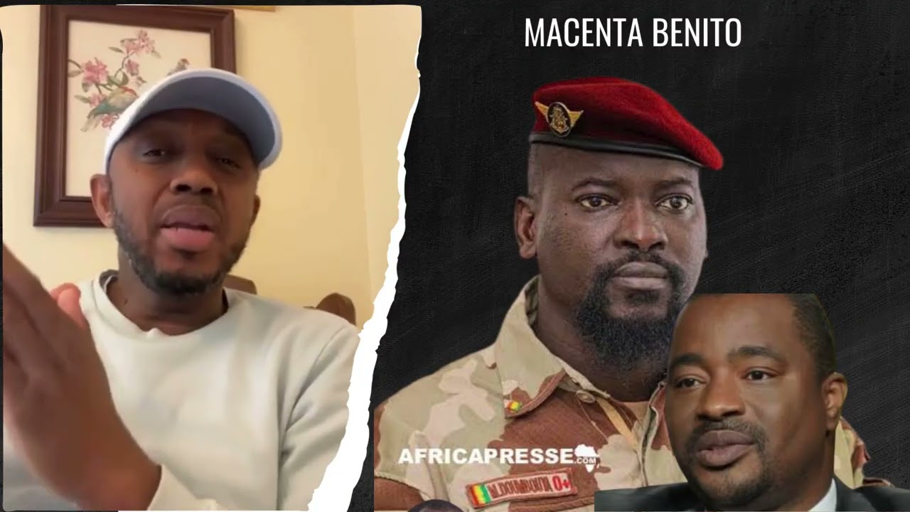 GUINÉE : MACENTA BENITO FACE AU CHEF DE L’ÉTAT GUINÉEN ET AU MINISTRE TIBOU 