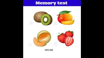 Memory Test - remember me। dimagi paheliyan। quiz #shorts