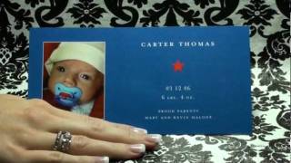Birth Announcement  Baby iDesign - BIDMC06