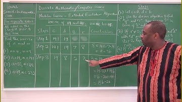 GCD and Modular Inverse: Extended Euclidean Algorithm - Part 1
