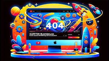 SwiftUI Animation Masterclass: Build a Dynamic 404 Page with Cool Animations! [2024] #swiftui