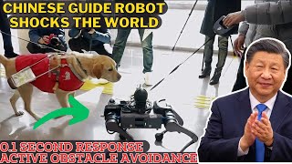 This is What Robots Are Truly Meant to Do! Successful Testing of China's Quadruped Guide Robot.