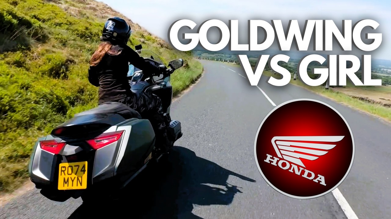 How I Managed a HUGE Honda Goldwing as a Short Female Rider!