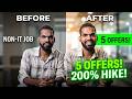 Gangathran's inspiring journey - Secured a 200% Salary Hike with 5 Job Offers in Hand!