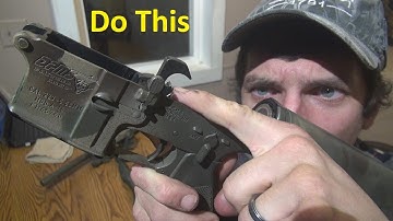 Easy Ar15 Trigger Job At Home