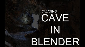 Creating Cave in Blender 3.0 with Cylinder, Image Texture and Sculpt Mode | Learning Blender