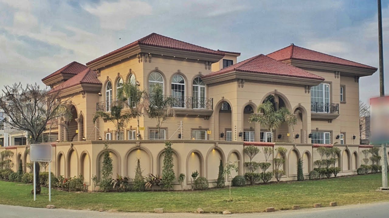 Almost 2 KANAL TRULY SPECIAL CORNER BASEMENT SPANISH HOUSE WITH LIFT For Sale in DHA Lahore