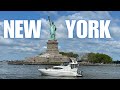 New York from our own boat! | Our Great Loop | Hudson River