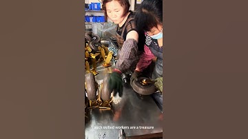 Monotonous assembly line work, repeated every day