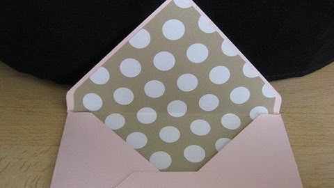Envelope Liner with Envelope Punch Board frenchiestamps.com