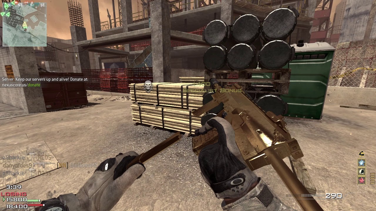 MW3 Plutonium M.O.A.B MP7