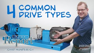 how do you connect a pump to a motor? here are four common drive types