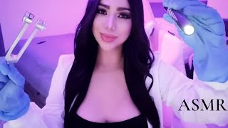 ASMR ❤️Doctora Coqu3ta  /NERVIOS CRANEALES🧠❤️/ROLEPLAY ❤️ ❤️ ❤️