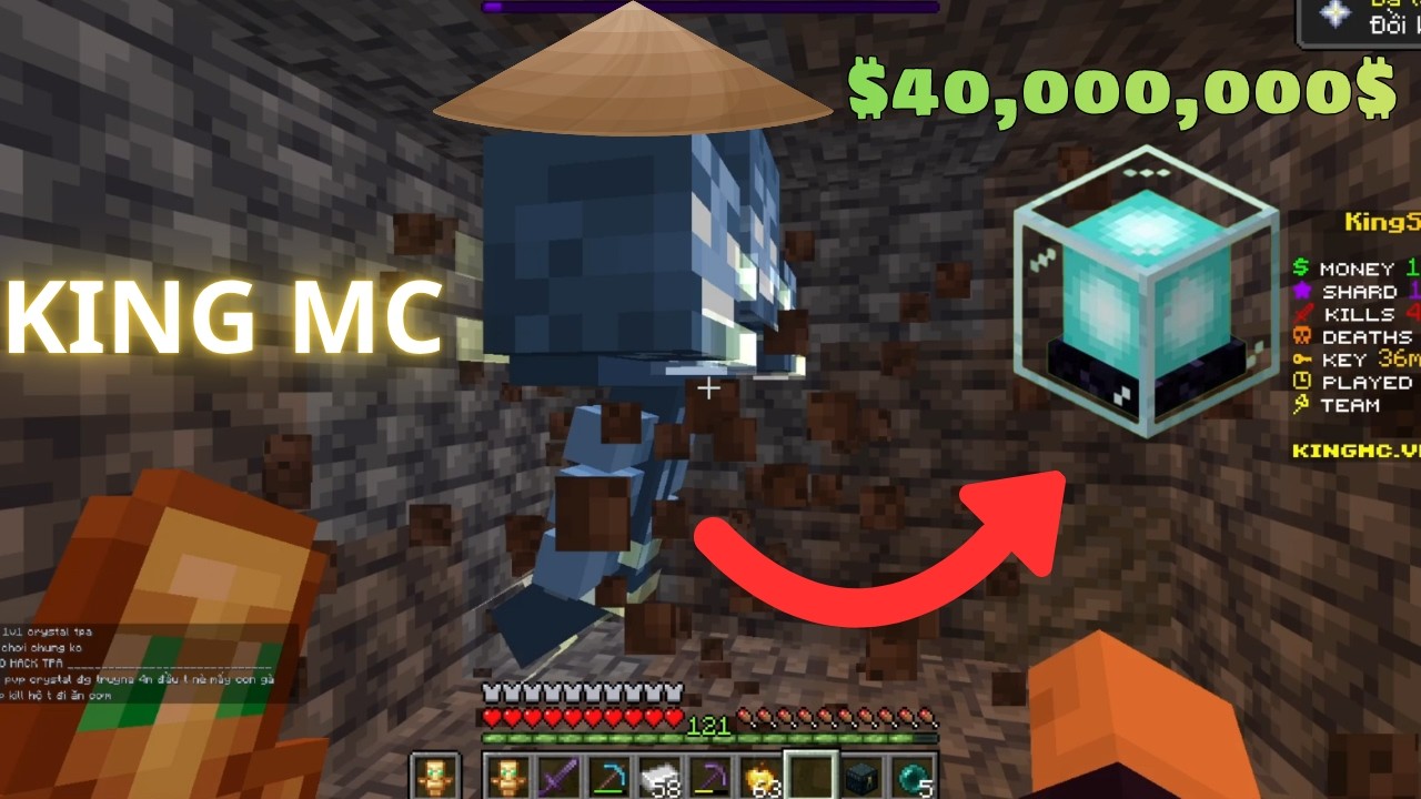 The Kin Mc Triệu hồi trùm Wither và có ĐÈN HIỆU trong KING MC SMP #minecraft # ...