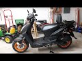 My New Kymco Agility 50 Scooter