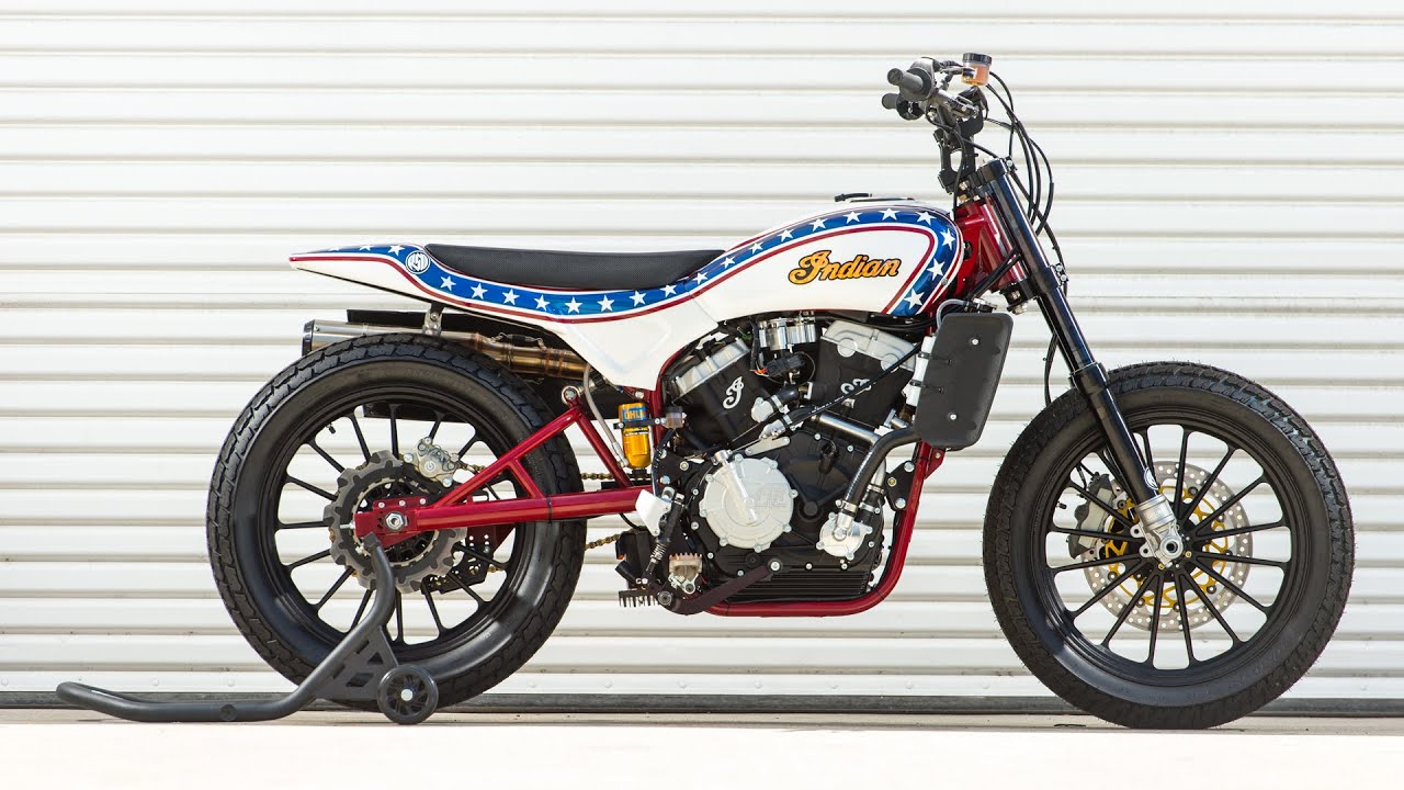 Up Close With Travis Pastrana S Evel Live Indian Scout Ftr750 Bike Youtube