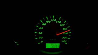 2007 Mitsubishi Colt CZC 1.5T 200Hp stage 1 tune acceleration 0-210km/h
