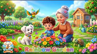 🌈 Rainbow Garden 🌼 | Fluffy & Friends | Patience & Nature Story for Kids. Guía