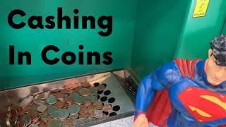 CASHING IN COIN BANK AT COINSTAR- Making Every Penny Count screenshot 4