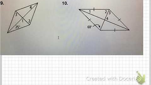 6. 5 Rhombus and Squares Video