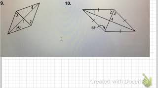 6. 5 Rhombus and Squares Video