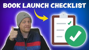 How to Launch a Book the RIGHT way on Amazon KDP - Step by Step Book Launch Checklist.
