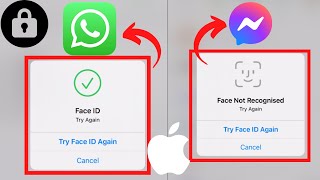 How to Lock Facebook and Whatsapp Messenger using Face id on iPhone screenshot 3