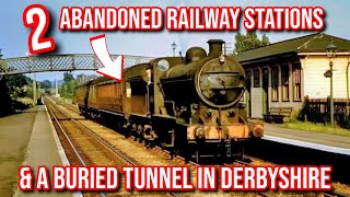 The 2 Abandoned Derby Railway Stations and a Buried Tunnel