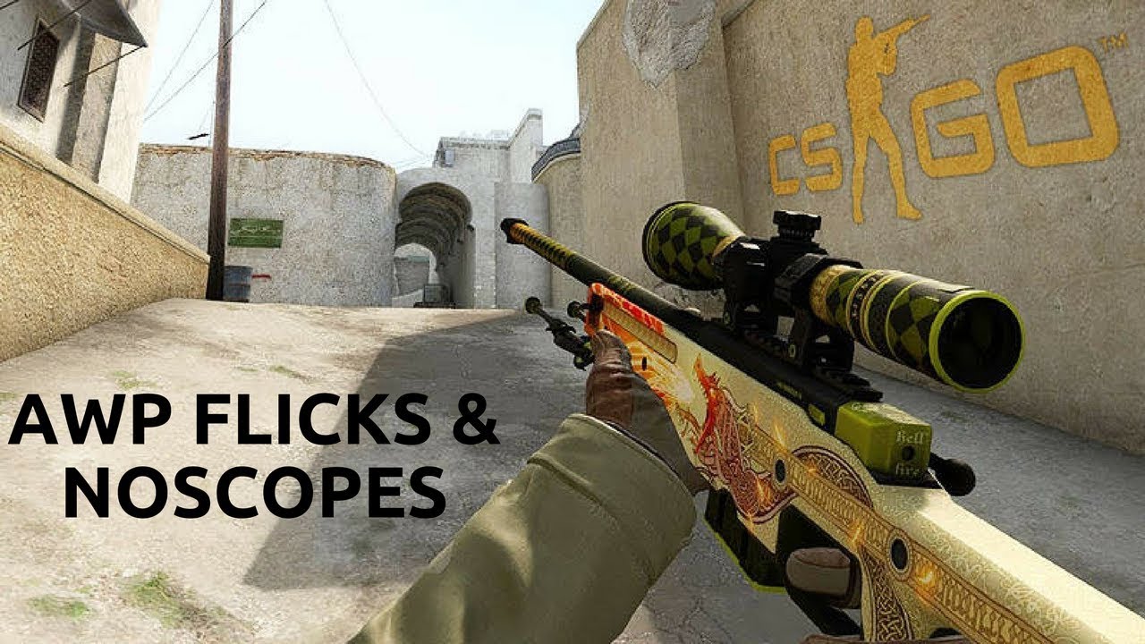 AWP Flicks and No Sopes: Counter Strike Global Offensive - YouTube
