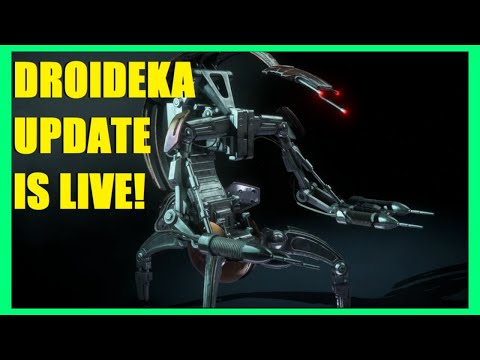 THE DROIDEKAS ARE HERE! NEW BF2 UPDATE! STAR WARS BATTLEFRONT II LIVE - THE DROIDEKAS ARE HERE! NEW BF2 UPDATE! STAR WARS BATTLEFRONT II LIVE