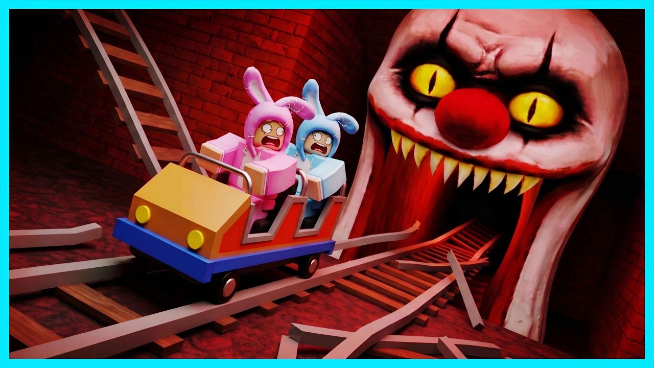 MIPAN & ZUZUZU Naik Roller Coaster Paling Mengerikan Di Dunia! ROBLOX