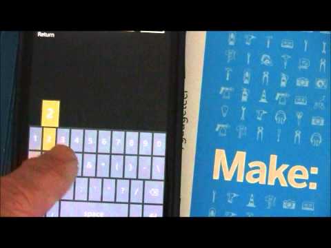 Windows Phone 8 controlling an OpenSegment LED display attached to a Netduino over bluetooth