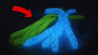 Will Bass Bite GLOW IN THE DARK Worms?