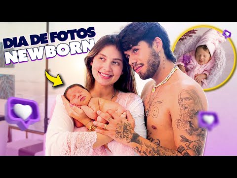 FIZEMOS O ENSAIO NEWBORN DA MARIA FLOR!!